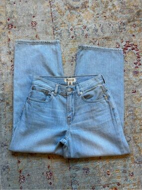 Madewell Petite Perfect Vintage Wide Leg Crop Jean size 24 P